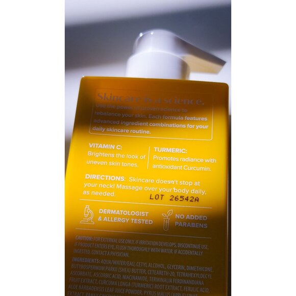 Medix 5.5 Vitamin C + Turmeric Brighten & Firm Body Cream 15 Fl. Oz. - Picture 3 of 7